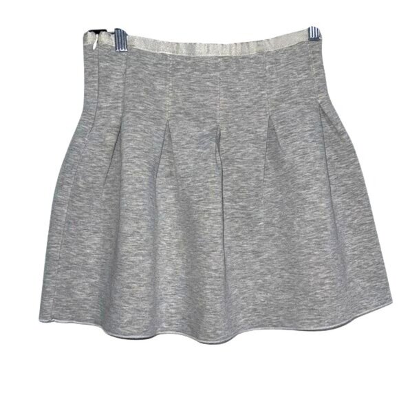 Gap Womens Gray Pleated Skirt Size S Polyester Blend - Picture 3 of 8